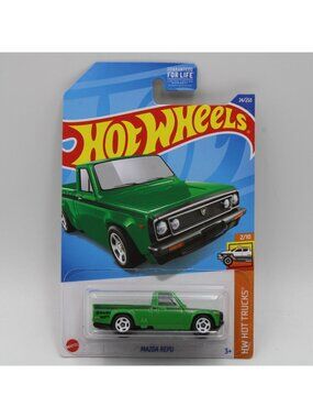 Hot Wheels Mazda Repu Green 2022 HW Hot Trucks 2/10 24/250